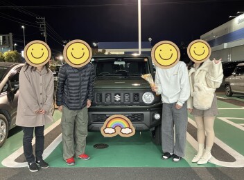 ご納車おめでとうございます！